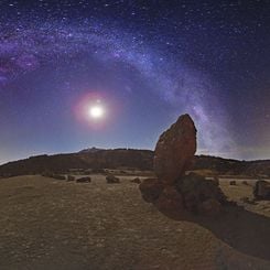 The Milky Way Over Tenerife