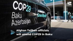 Taliban Makes Historic Entrance To UN Climate Conference