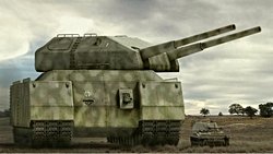 Dev ve çılgın Nazi tankı