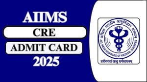 AIIMS Common Recruitment Examination 2025 Details Announced