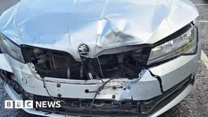 Police Officers Injured After Patrol Car Rammed Near Strabane