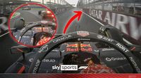 Australian GP: Max Verstappen nearly loses car several times in expert show of control in the rain