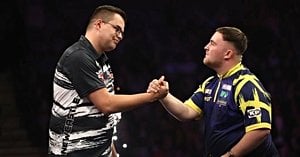 Michael Van Gerwen Triumphs As Premier League Darts Kicks Off In Newcastle