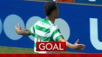 Rangers vs Celtic: Adam Idah levels for Celtic after VAR check