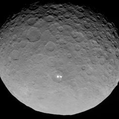  Dwarf Planet, Bright Spot 