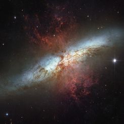 M82: Galaxy with a Supergalactic Wind