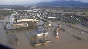 Severe Flooding Forces Evacuations In Tuscany And Emilia-Romagna