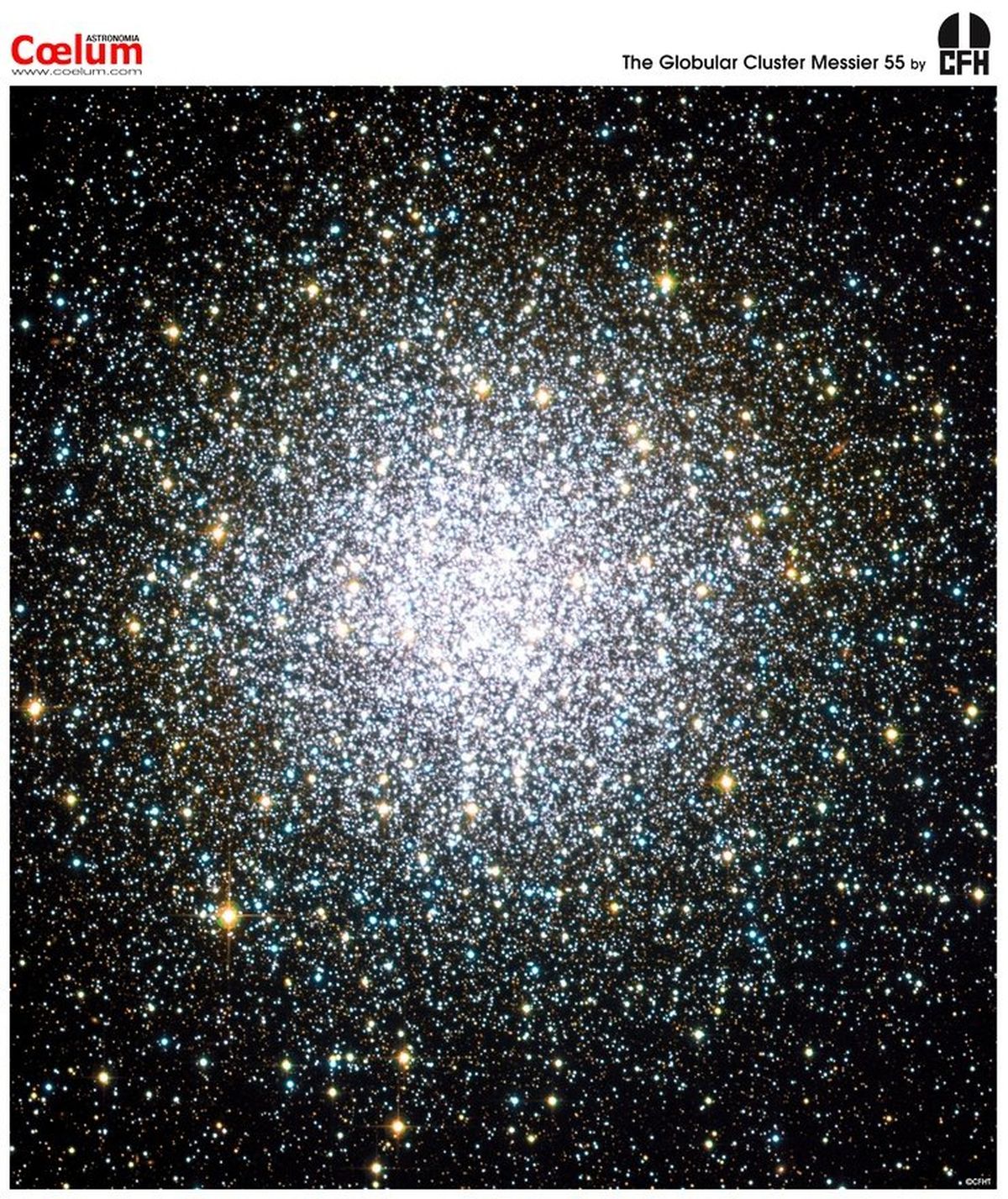 Globular Cluster M55 from CFHT