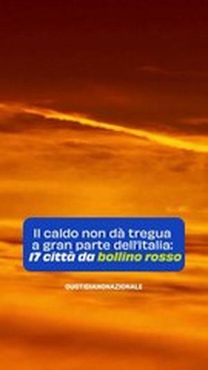Italy Faces Heatwave Emergency With Worker Protections