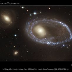 Ring Galaxy AM 0644-741 from Hubble