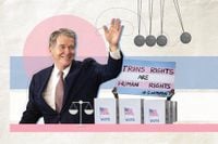 A decade after 'bathroom bill,' former N.C. Gov. Roy Cooper's next campaign walks the line