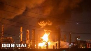 Chevron Refinery Fire In El Segundo Sends Shockwaves Across Los Angeles