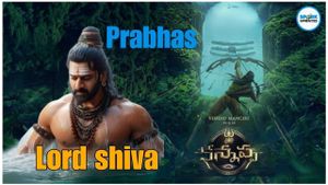 Prabhas Unveils Divine Look As Rudra