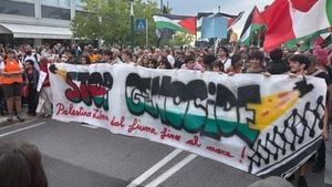 Venice Film Festival Protesters Demand Gaza Action