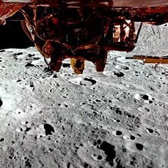 Blue Ghost Uzay Aracı Ay'da