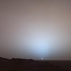 Martian Sunset