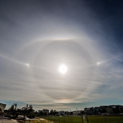  Ice Halos at Yellowknife 