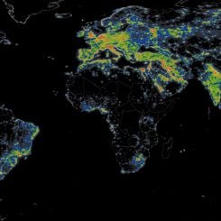  Artificial Night Sky Brightness 