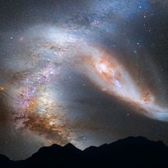 Milky Way Galaxy Doomed: Collision with Andromeda Pending