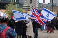 Manchester’s Jewish community stands defiant at cathedral protest after Crumpsall terror attack