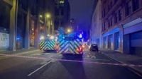 Glasgow street sealed off after major fire as witnesses report 'explosions'