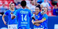 Con doblete de Aerial Chavarin, Cruz Azul Femenil goleó 5-1 al Atlético de San Luis