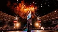 Coldplay kicks off final leg of historic tour with hit songs and uninhibited goodwill