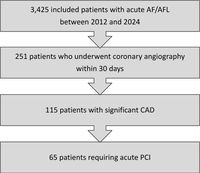 Troponin is associated with mortality and significant coronary artery disease in patients treated for atrial fibrillation in the emergency department - Scientific Reports