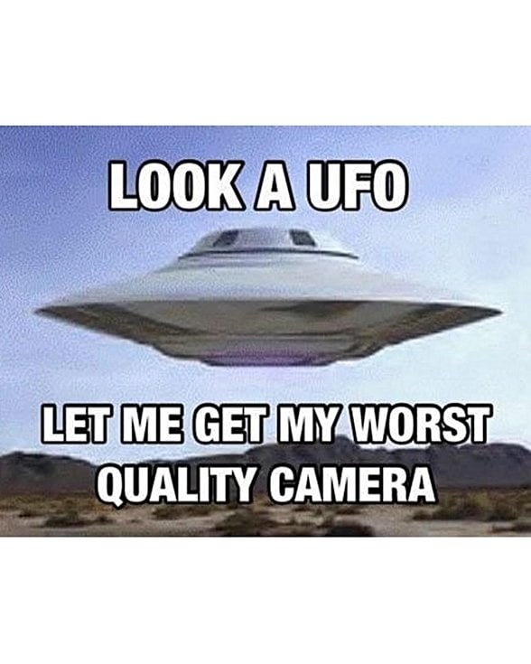 ufolarla ilgili küçük bir şaka