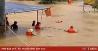 Tìm thấy thi thể 2 cháu bé bị lũ cuốn ở Thái Nguyên