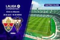 Elche - Albacete: horario, dónde ver en TV y canal del partido de LaLiga Hypermotion