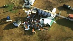 Oklahoma Tornadoes Strike Early Leaving Damage And Disruption