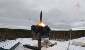 Ukraine Responds To Alleged Russian ICBM Strike