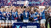 Rangers hit five past Hibs to retain SWPL Cup