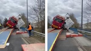 Convoy Overturns On Bridge Near Nancy, Causing Major Disruptions