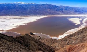 Death Valley's Rare Lake Manly Draws Adventurers And Curiosity