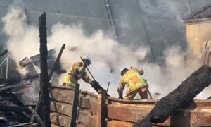 Devastation Unfolds As Wildfires Ravage Ōfunato City