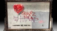 A Banksy Wall Tagged By Rival Graffiti Artists Is Heading to Auction