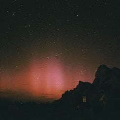 Batı Teksas Semalarında Aurora