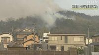 愛媛 今治 山林火災の延焼拡大で新たに83世帯152人に避難指示 | NHK
