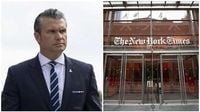 NY Times Sues Hegseth Over Pentagon's Media Policy: 'Unchecked Power'