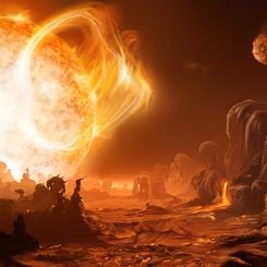 A Dangerous Sunrise on Gliese 876d