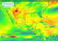 Continuará la probabilidad de tormentas y vientos de hasta 90 km/h para este sábado en México