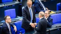 Friedrich Merz im zweiten Wahlgang zum Kanzler gewählt