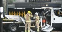 Company issues statement after van explodes outside Westquay