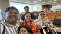 Haunting last selfie of Brit family moments before boarding Air India jet
