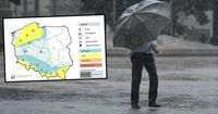 Są alerty przed burzami z gradem. IMGW wyznaczył dwie najbardziej zagrożone strefy