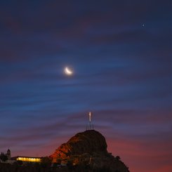 A Happy Sky over Bufa Hill in Mexico