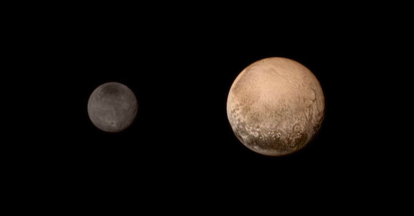  New Horizons Passes Pluto and Charon 