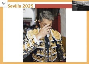 Manuel Escribano Shines At Feria De Abril In Sevilla